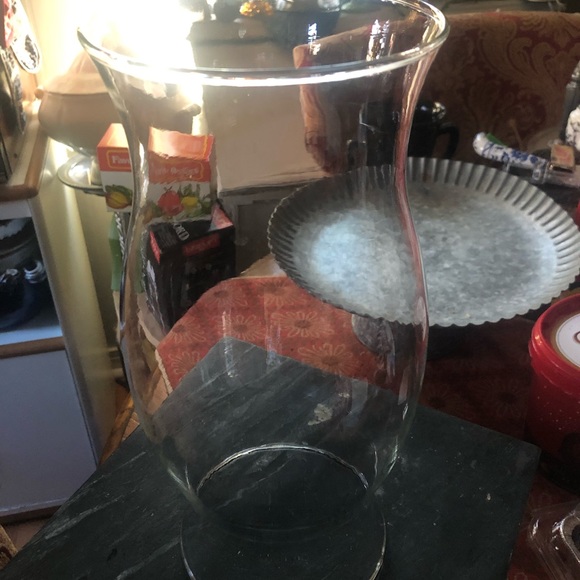 Vintage Glass Hurricane Shade - Picture 2 of 4